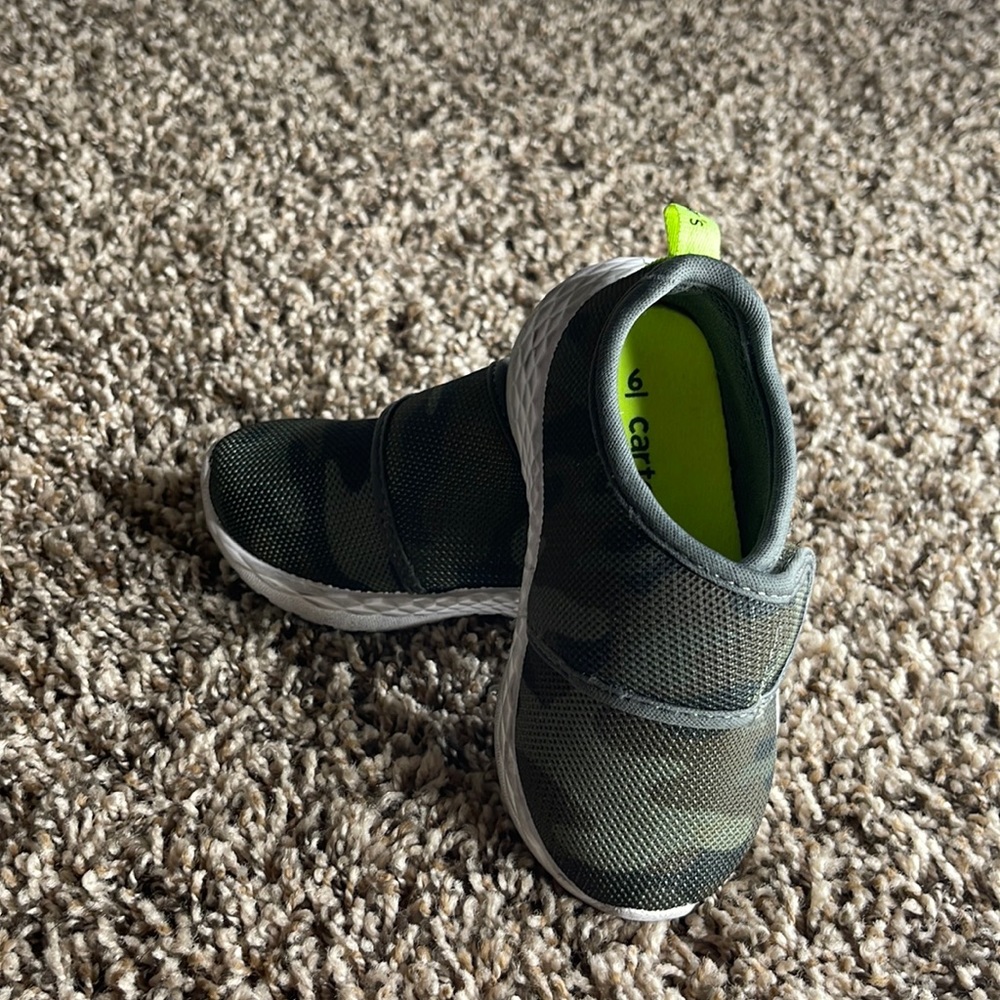 Carters Army Designed Toddler Shoes